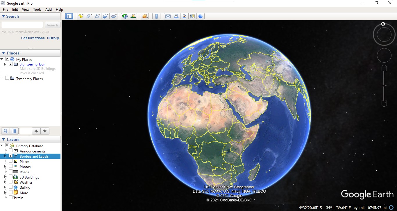 Google Earth Pro Download latest version for Windows free