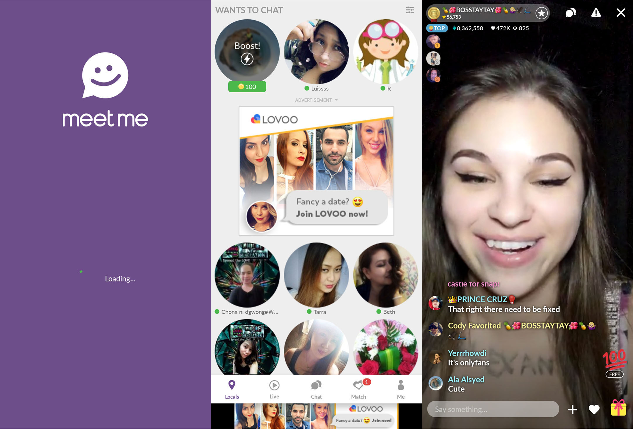 Alternatives for MeetMe: Chat & Meet New People on Android