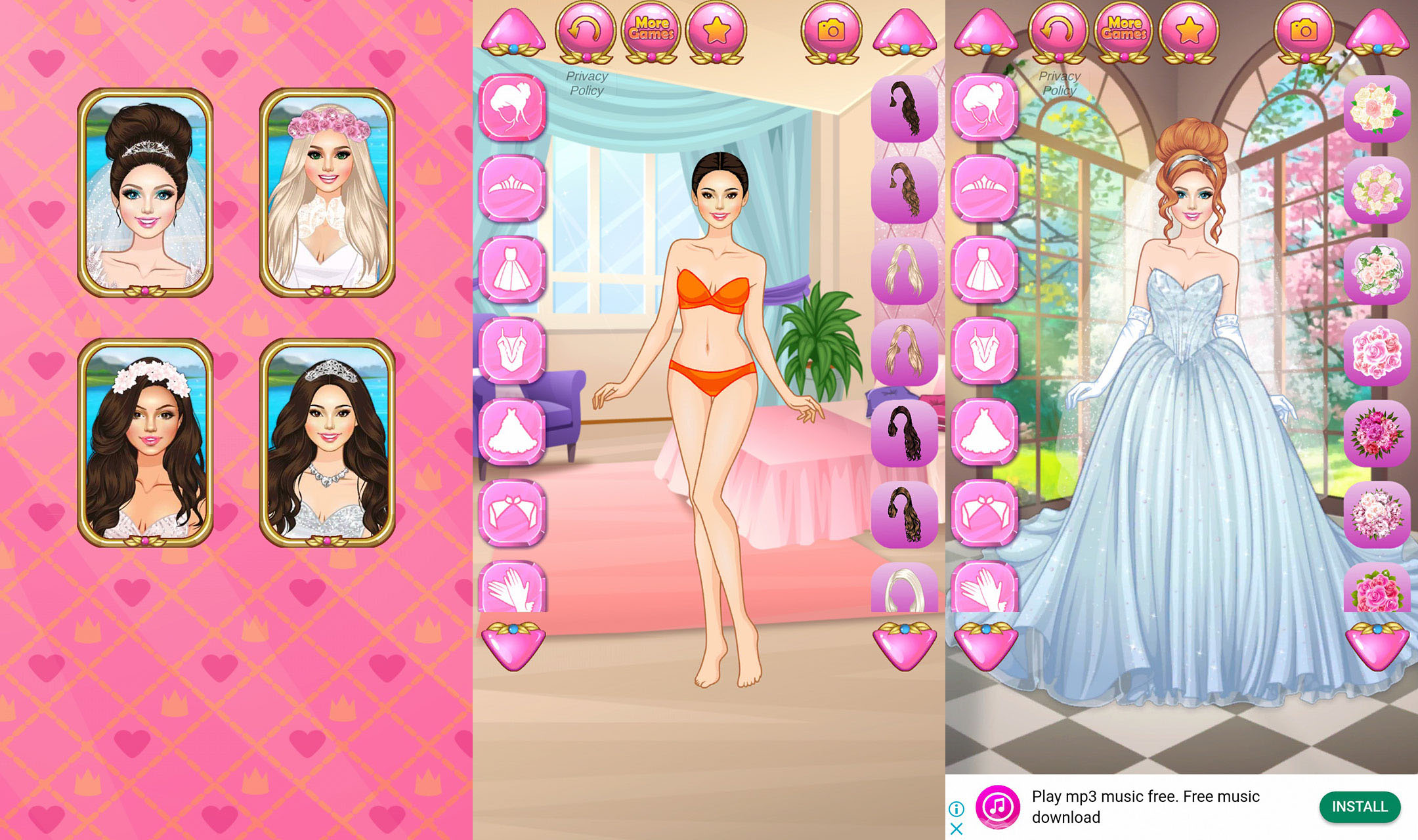 Download Model  Wedding Girls Games  latest version for 